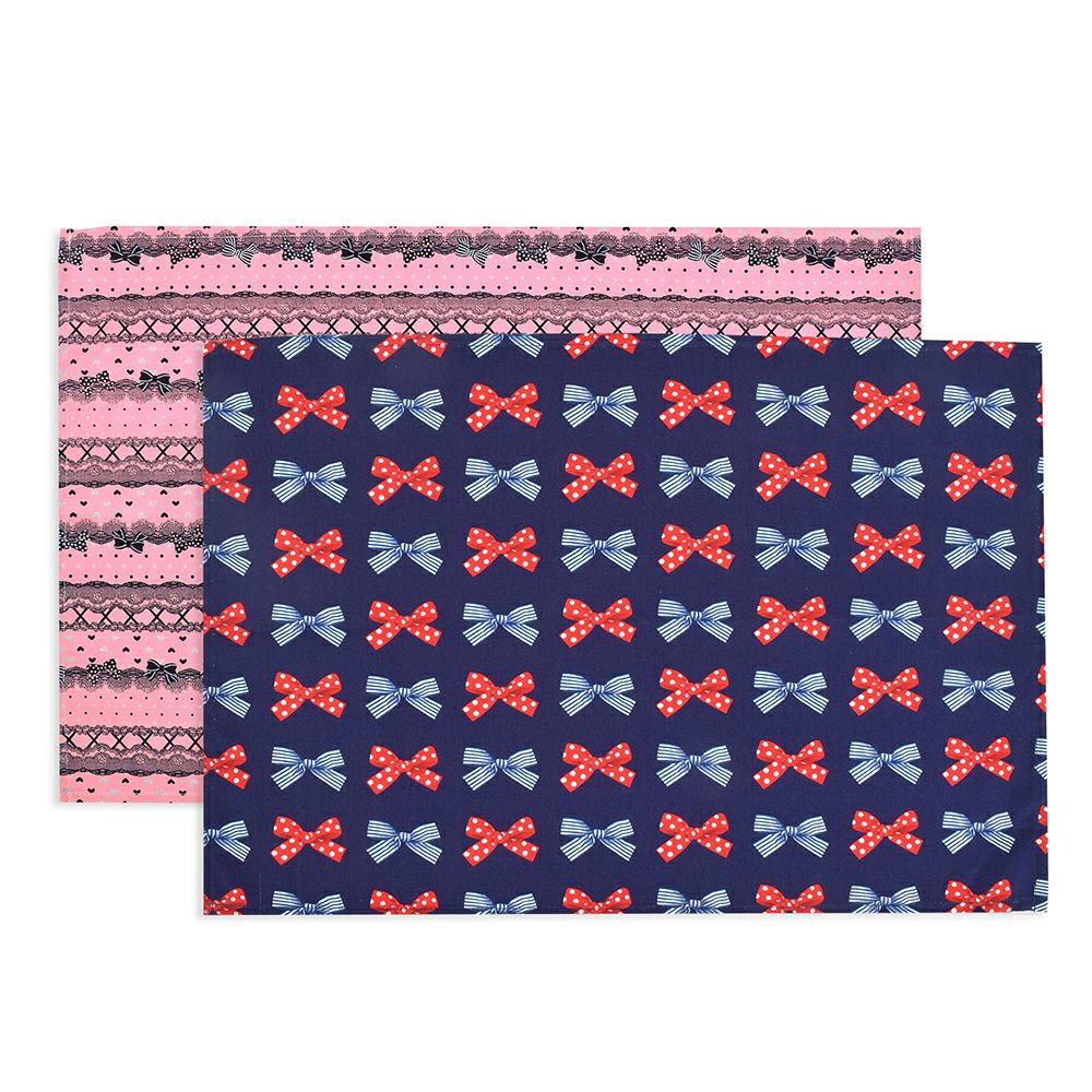 ランチョンマット　ラージタイプ(柄違い2枚セット)　フレンチリボンセット_1