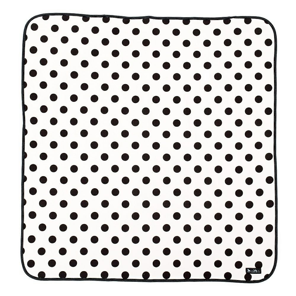 おくるみ・アフガン　polka dot large(white)_1