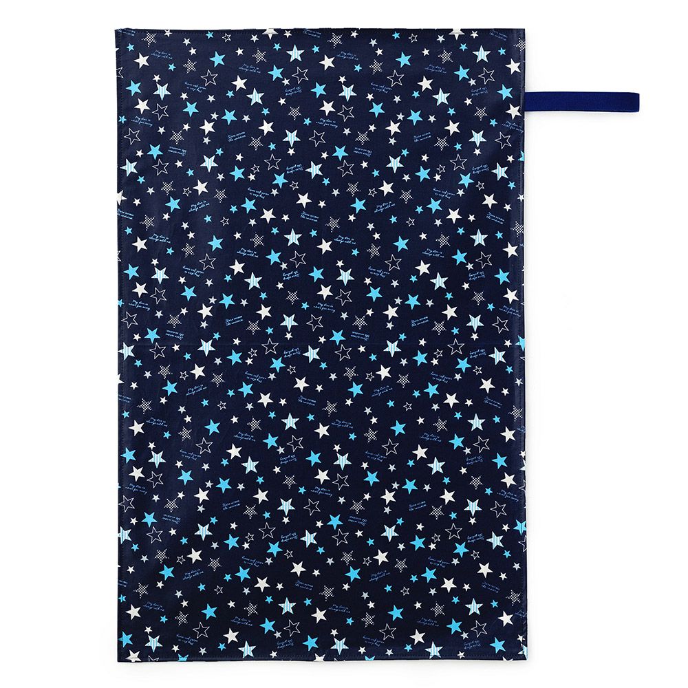 おむつ替えシート　スターライトプラネット(ネイビー)_1