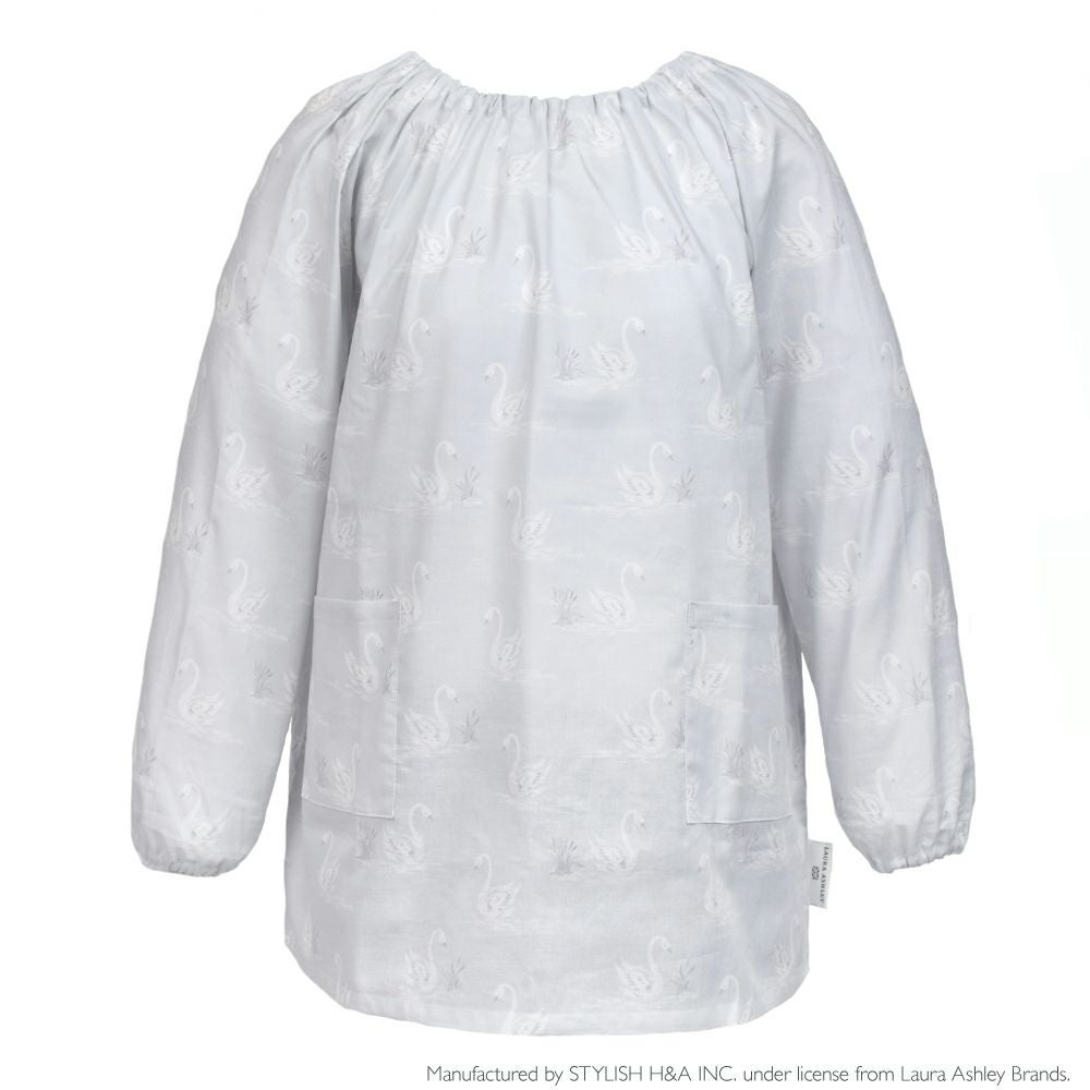 LAURA ASHLEY スモック(140-160cm)　Swans_1